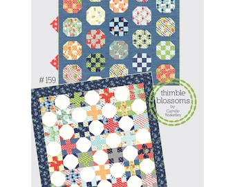 Double Take Quilt Pattern designed by Camille Roskelly of Thimble Blossoms