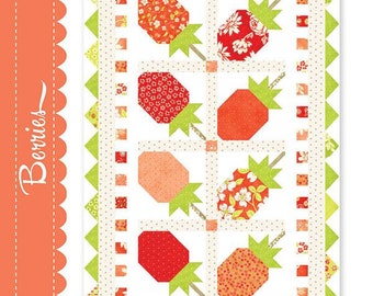 Berries Pattern FT 1799 Fig Tree Quilts designed by Joanna Figueroa of Fig Tree Quilts