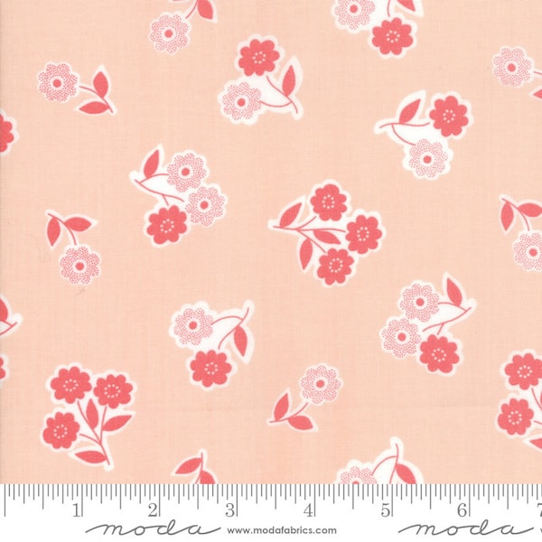 Garden Variety Floral Handpicked Blossom Pink 5071 15  of Lella Boutique for Moda