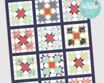 Star Bright TB 212 Quilt Pattern  by Camille Roskelley of Thimble Blossoms