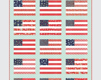 Stars and Stripes TB 226 by Camille Roskelley of Thimble Blossoms