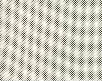 Essentially Yours White Black Mini Dot 8655 125 by Moda