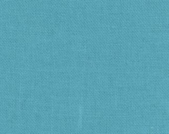 SALE Turquoise Bella Solids from Moda