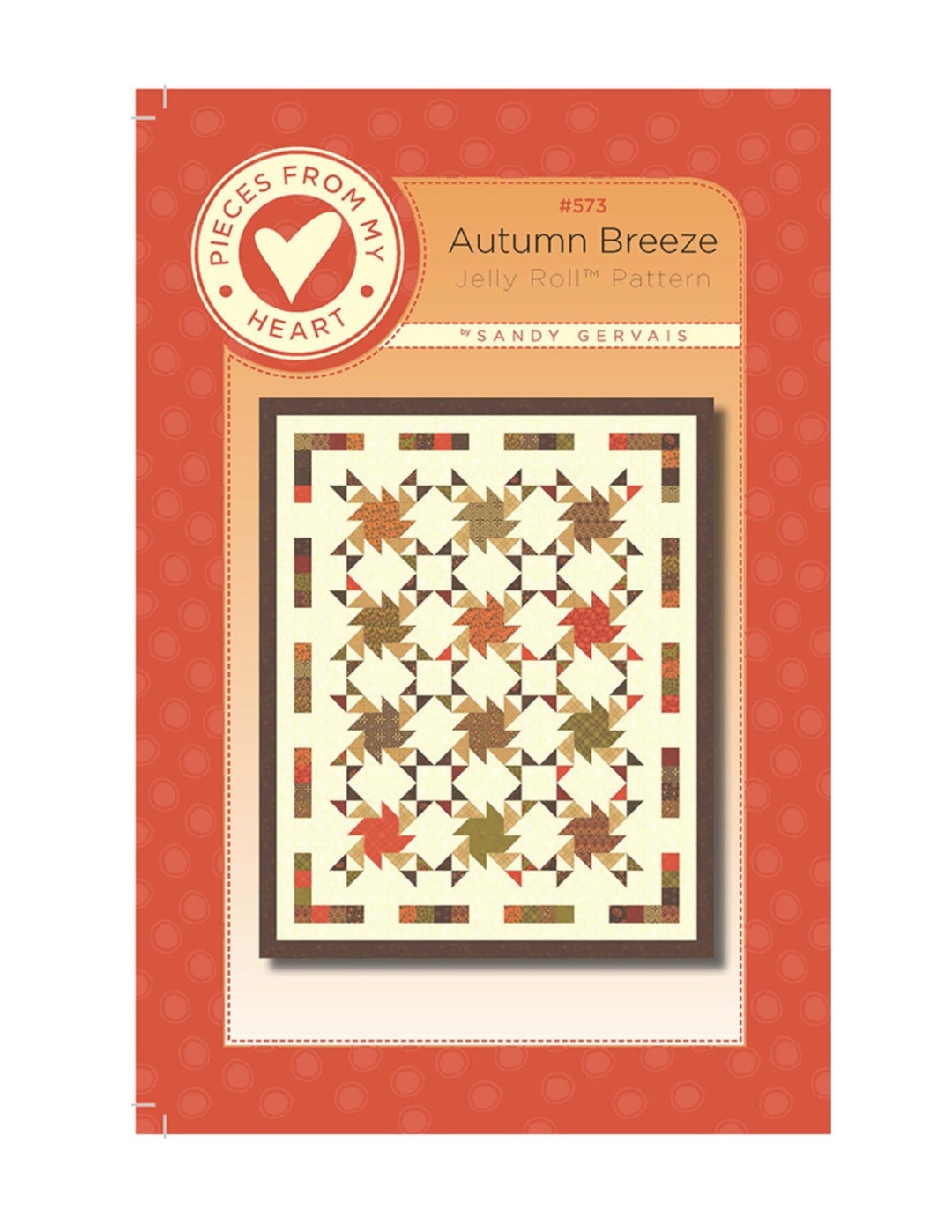 SALE Autumn Breeze Pattern Designed by Sandy Gervais of Pieces From My ...