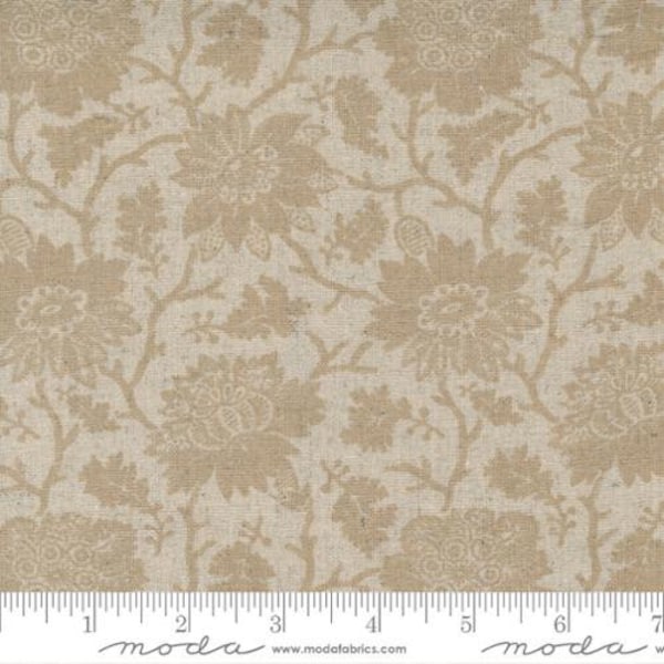 La Vie Boheme LINEN Oyster Carmen Floral Mochi Linen 13900 15L Moda