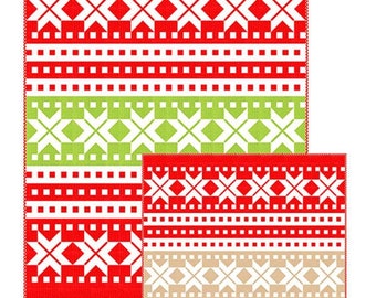 Christmas Sweater Quilt Pattern FT 1827  by Joanna Figueroa of Fig Tree Quilt Company