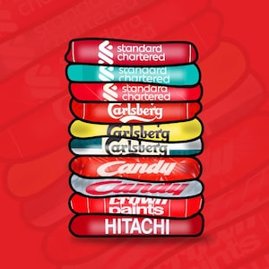 Poster voetbalshirts Liverpool: stapelprint retro voetbalshirt (digitale download)