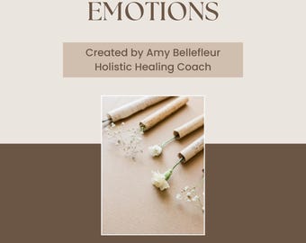 Nach Hause kommen zu Ihren Emotionen | Ganzheitliches emotionales Heilung Workbook (Somatisch + Journaling Praktiken)