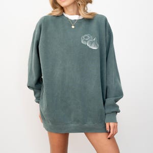 Garlic and Herb Sweatshirt: Foodie Gift, Retro Vibe