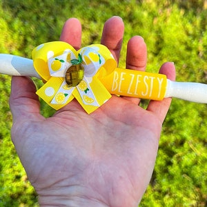 Lemon Be Zesty Mini Rolling Pin Tier Tray Decor