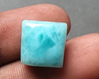 Lote de 14 quilates de gemas de larimar azul de alta calidad, larimar calibrado, larimar pulido a mano, lote al por mayor para la fabricación de todo tipo de joyas.