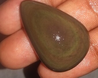 Obsidiana arcoíris de alta calidad, obsidiana ojo de gato, obsidiana ojo de lágrima, obsidiana arcoíris natural, piedra preciosa, obsidiana ojo arcoíris.