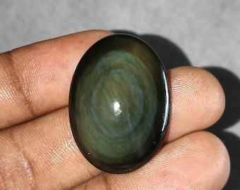 Piedras de palma de obsidiana arcoíris de 32 quilates. Elige tu cristal. Obsidiana azul, morada y verde. Piedras curativas del chakra raíz. Piedra de conexión a tierra para la meditación.
