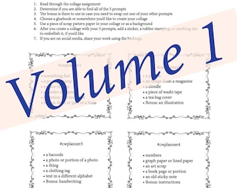PRINTABLE Vol. 1 Assignments only