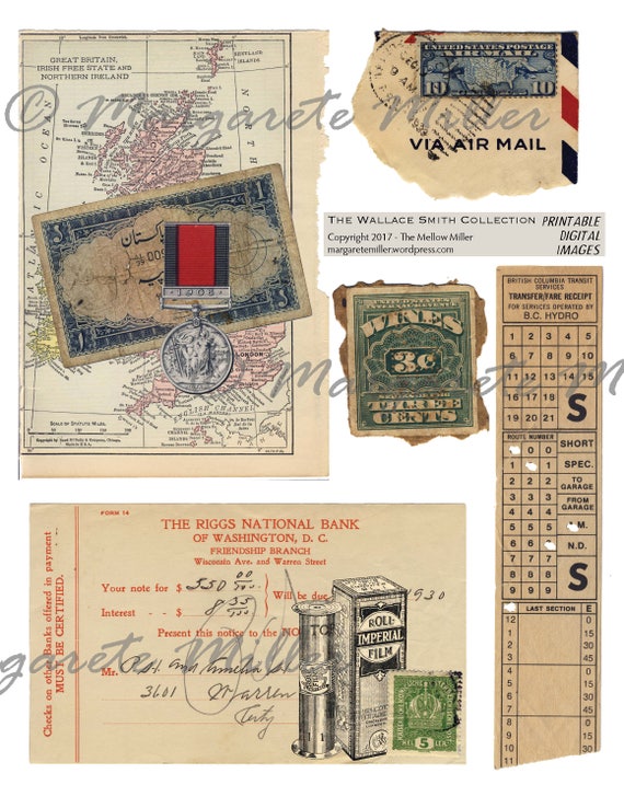 The Wallace Smith Collection - Digital Printable Downloads