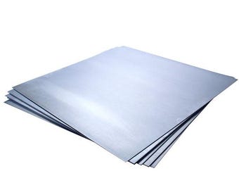 Chapa de acero inoxidable en varios tamaños y espesores