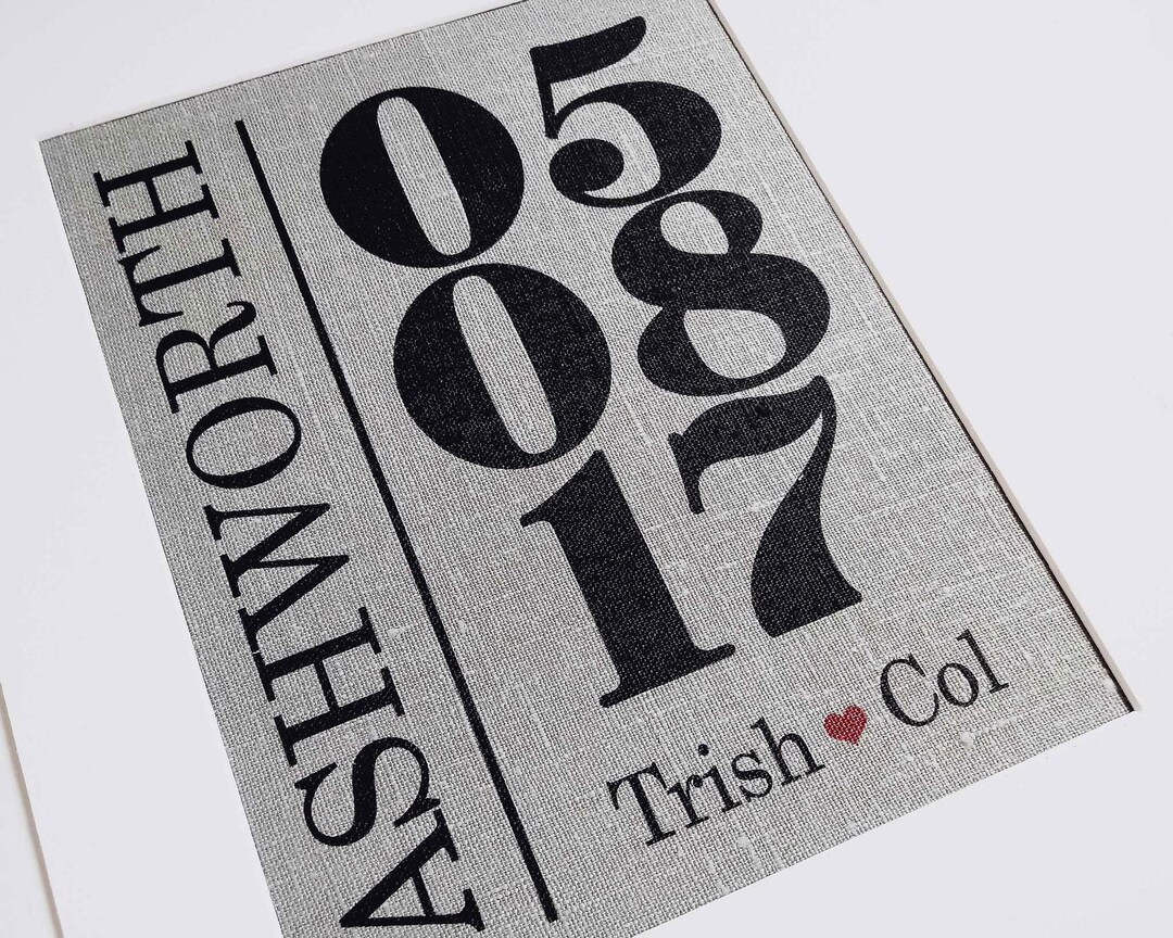 12th Wedding Anniversary Gift Cotton Anniversary Linen Anniversary