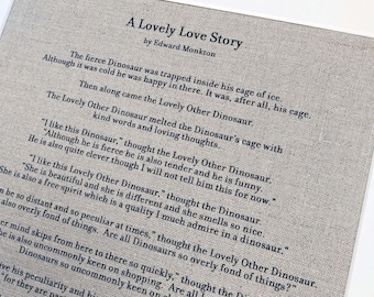 Personalisiertes Gedicht – aussagekräftiges Hochzeits- oder Jahrestagsgeschenk für Ehemann / Ehefrau