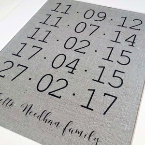 4th Wedding Anniversary Gift For Wife, Linen anniversary gift for husband, Gift for her, Gift for him, 4 Year anniversary gift ideas linen