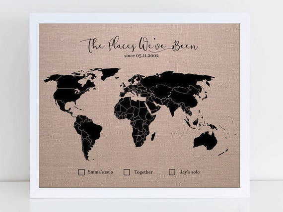 Where We Ve Been Map The Places We've Been Pushpin Map Framed Fabric Map | Etsy Canada Where We Ve Been Map The Places We've Been Pushpin Map Framed Fabric Map | Etsy Canada