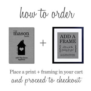 ADD A FRAME to any fabric print Frame Only Add this item to your cart along WITH any fabric print View photos for details image 2