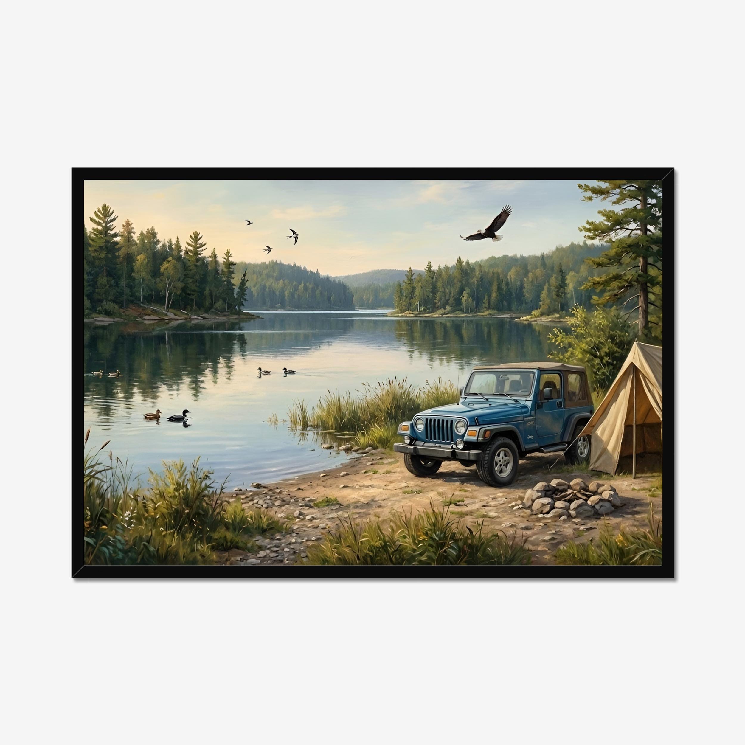 15％OFF ❗️ジープ　デザイン　アートペイント　キャンバス地 15％OFF ❗️ジープ デザイン アートペイント キャンバス地 Jeep