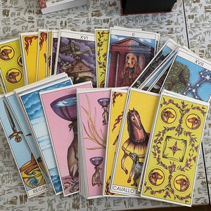 2002 Italian Dog Tarot- il Cane nei Tarocchi- in Italian- 2002 Edition