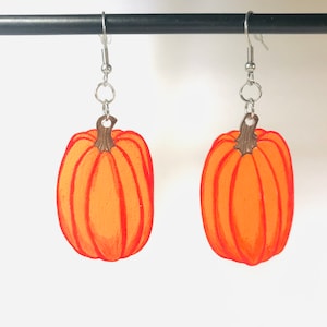 Pumpkin Earrings