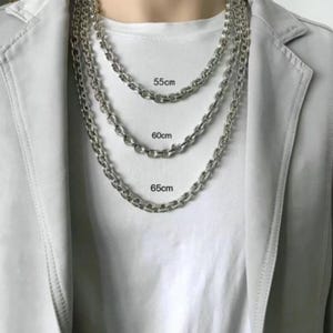 Punk cross letter necklace for both men and women - Gift for Him