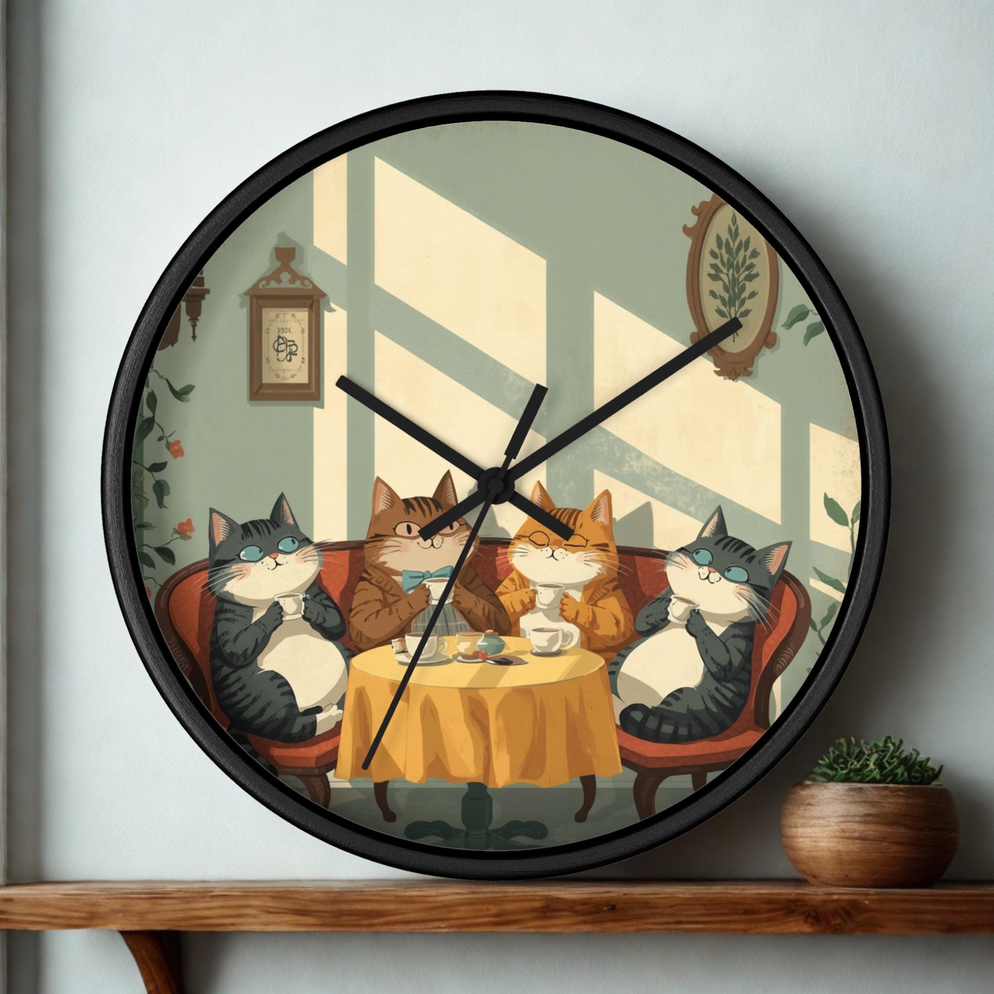 Vintage Cat Clocks - Etsy