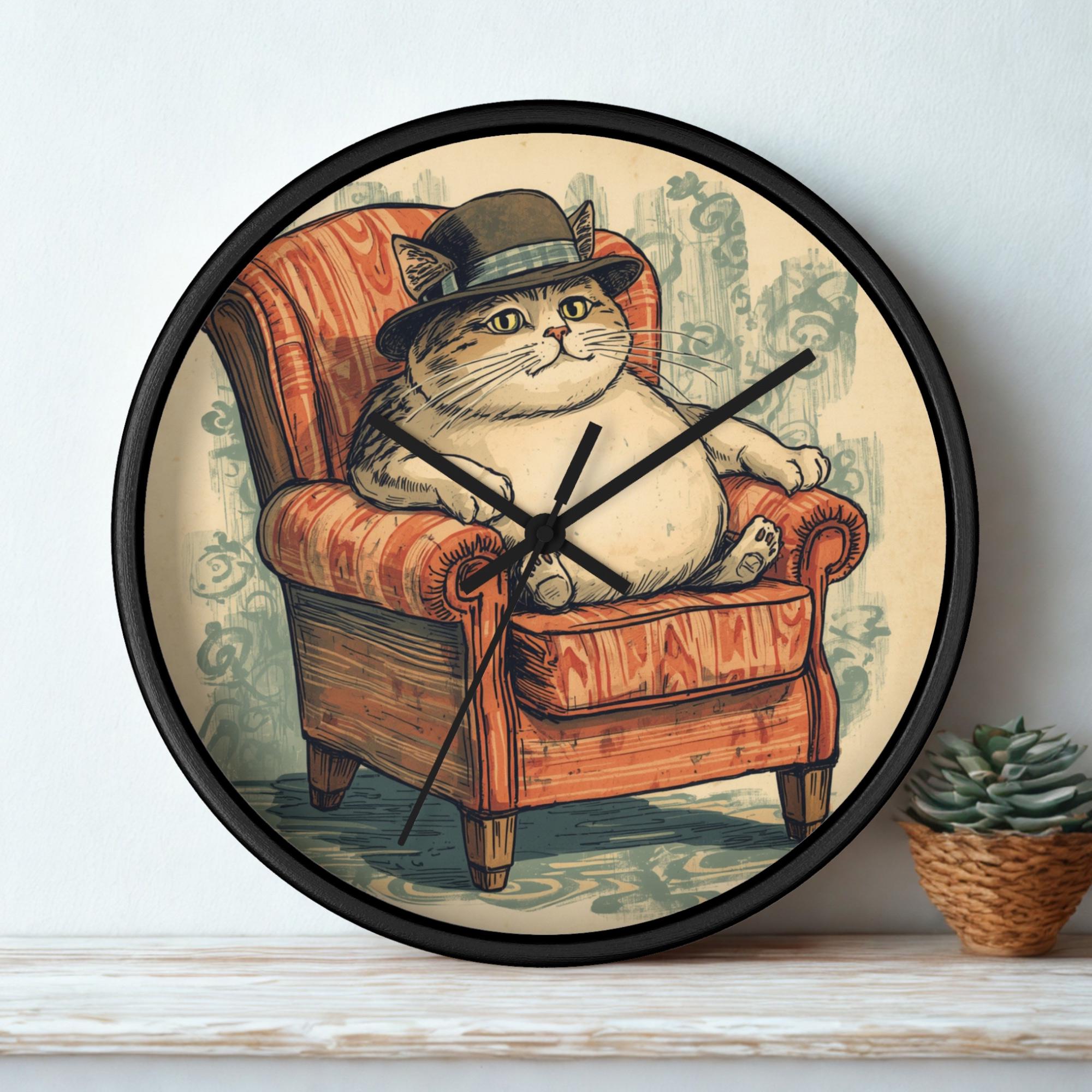 Vintage Cat Clocks - Etsy
