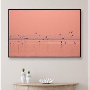 Varanasi Sunset Print: River Ganga, Spiritual India Wall Art