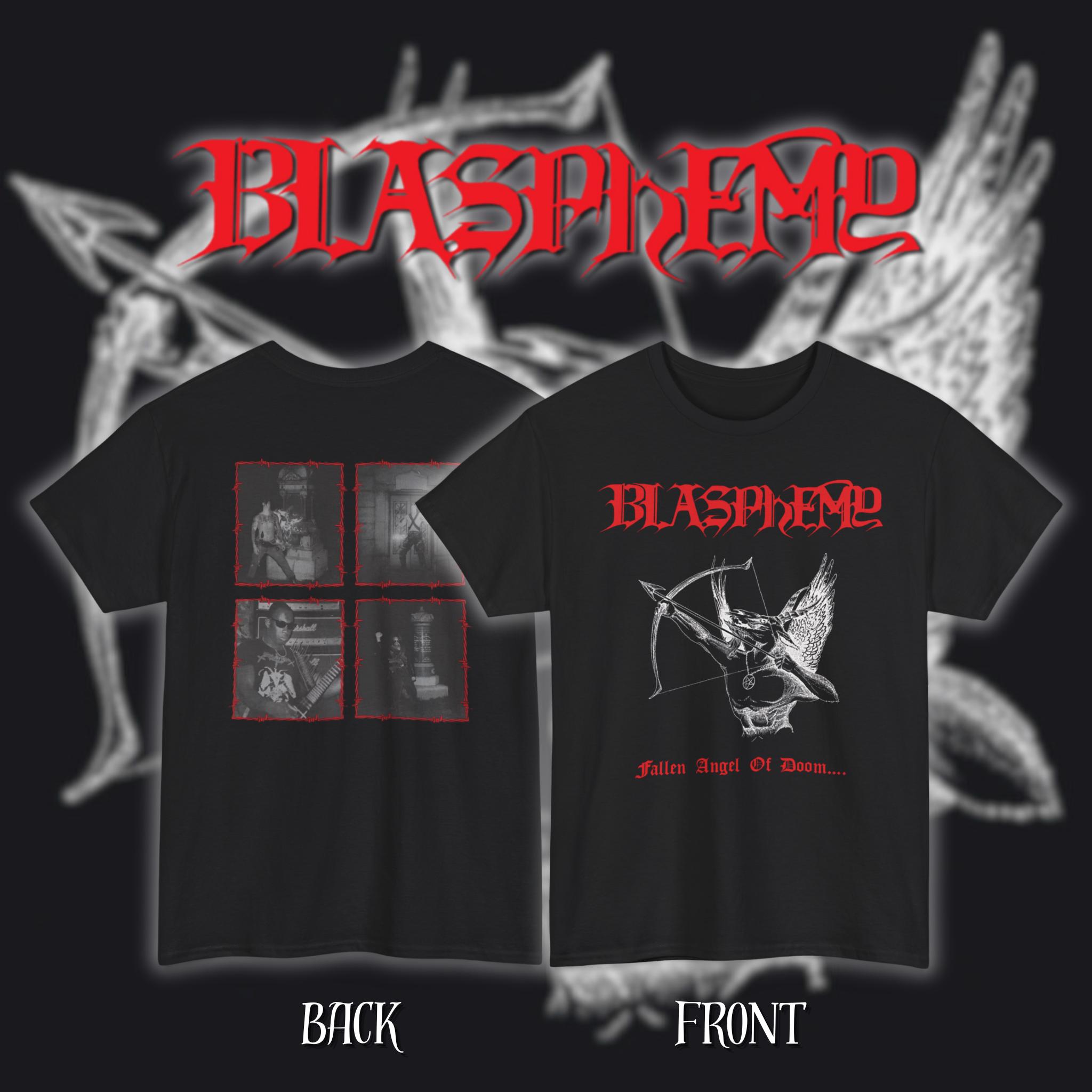 Blashphemy - Fallen Angel of Doom | Gildan Heavy Cotton Tee | Size