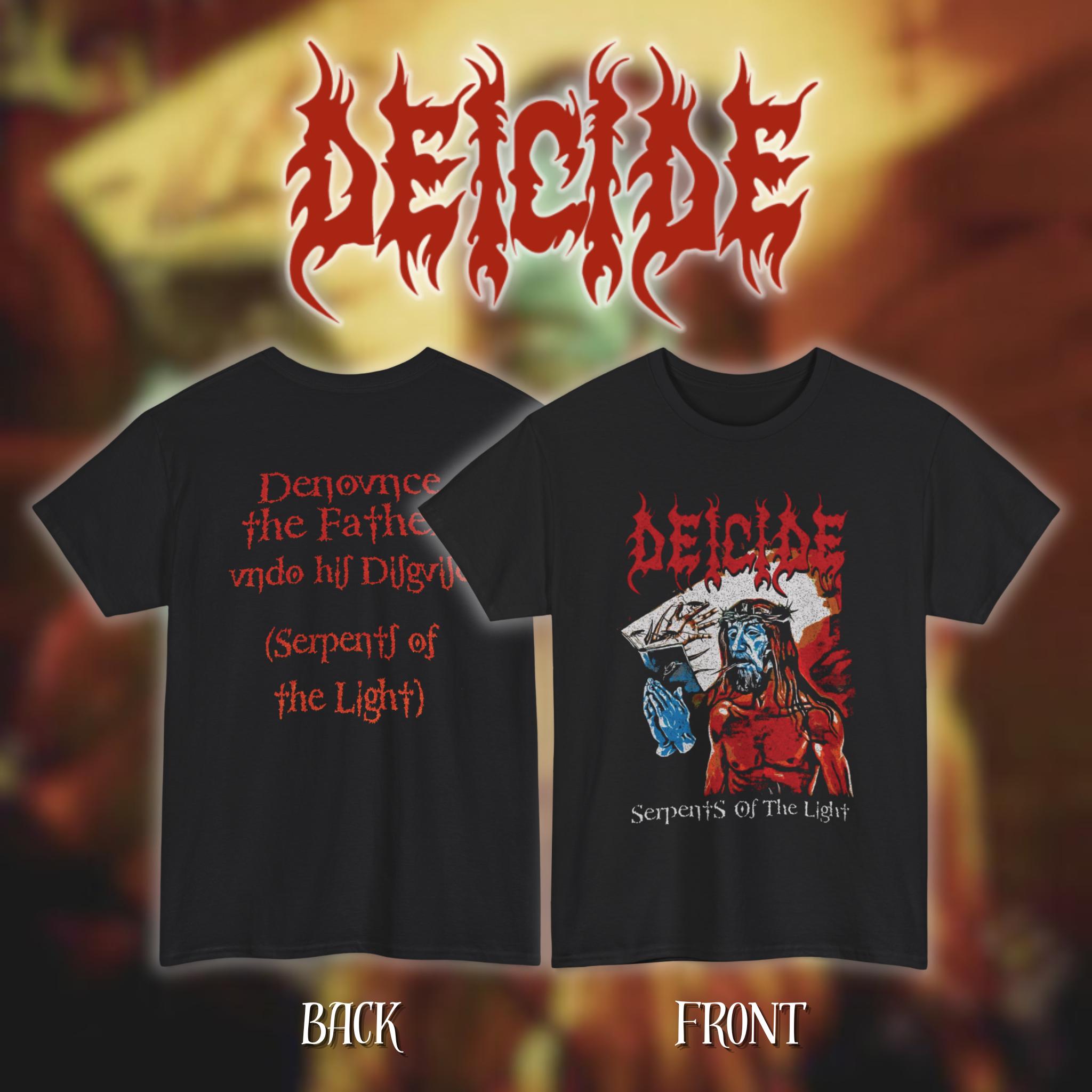 Deicide - Serpents of the Light | Gildan Heavy Cotton Tee | Size