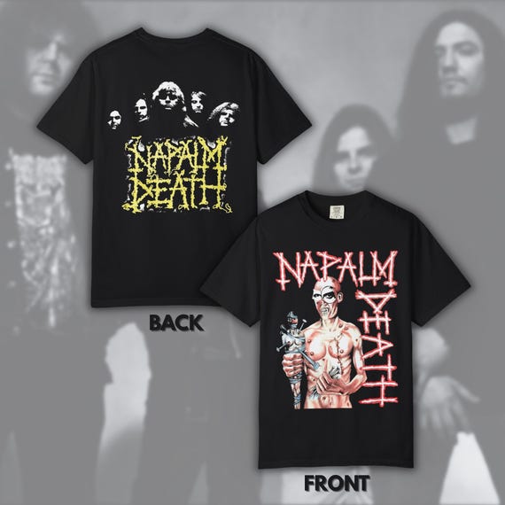 Napalm Death - Utopia Banished 1 | Size- S, M, L, XL, 2-4 XL - Etsy