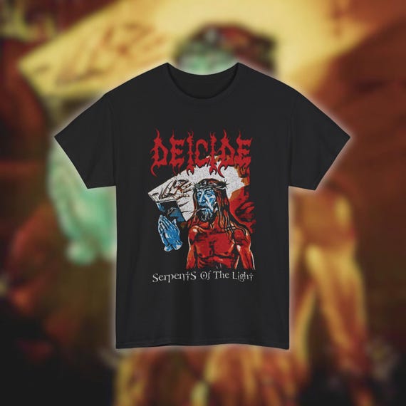 Deicide - Serpents of the Light | Gildan Heavy Cotton Tee | Size