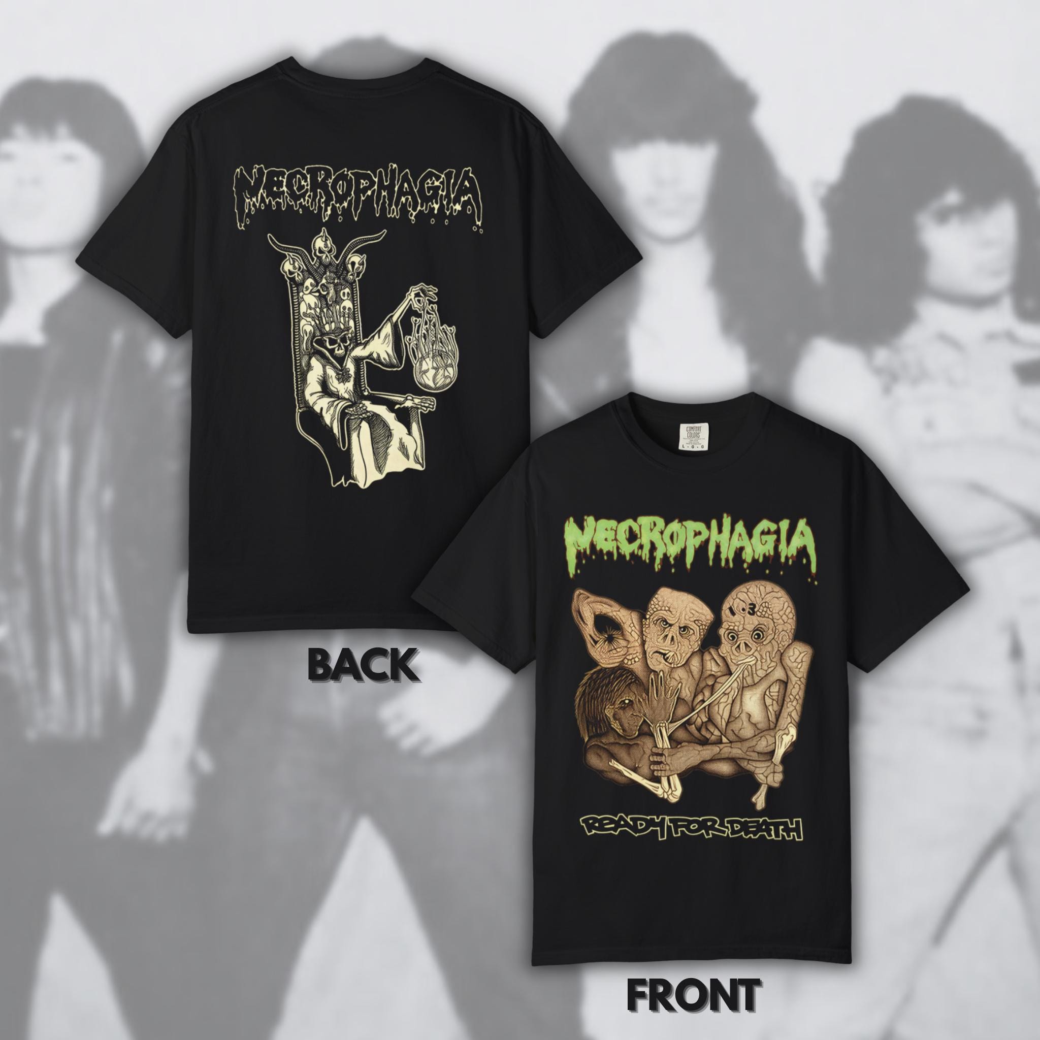 Necrophagia T Shirt - Etsy Singapore