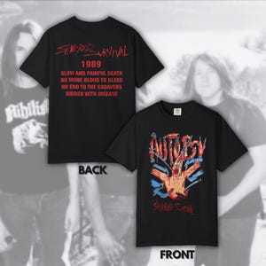 Autopsy Severed Survival Shirt - Etsy