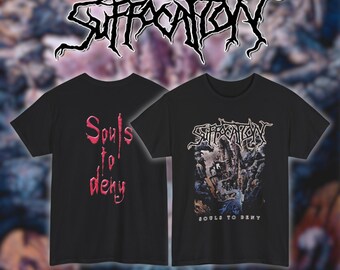 Ersticken - Souls To Deny | Gildan Heavy Cotton Tee | Größe - S, M, L, XL, 2-3 XL