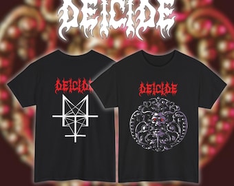 T-shirt Officiel Deicide « Au Diable Dieu » - Noir, Taille XL, Occasion En Très Bon état