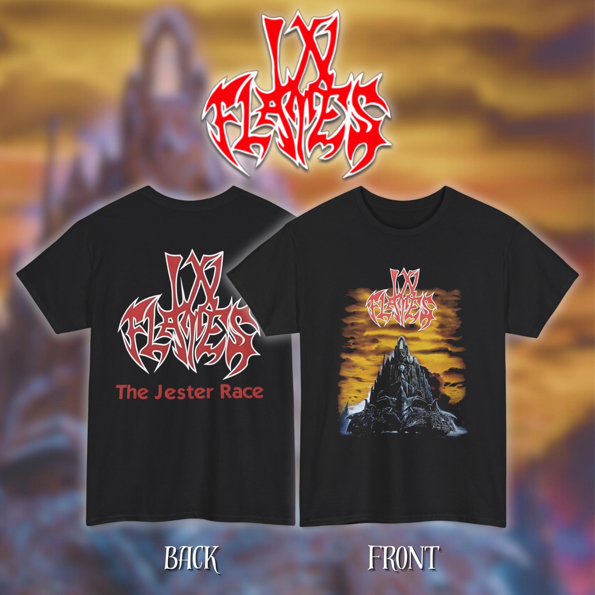 In Flames - The Jester Race | Gildan ヘビーコットンTシャツ 