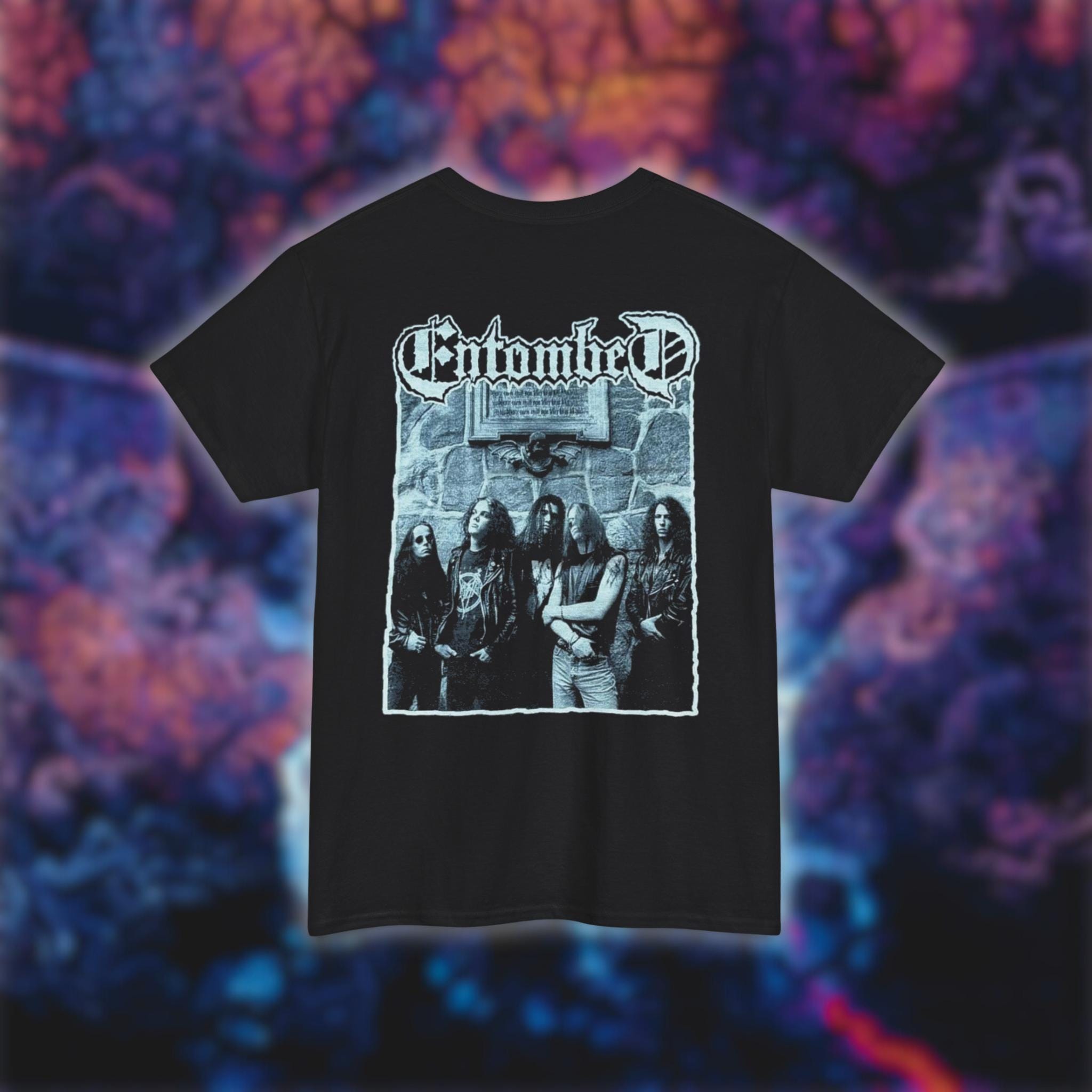 Entombed - Clandestine | Gildan Heavy Cotton Tee | Size- S, M, L