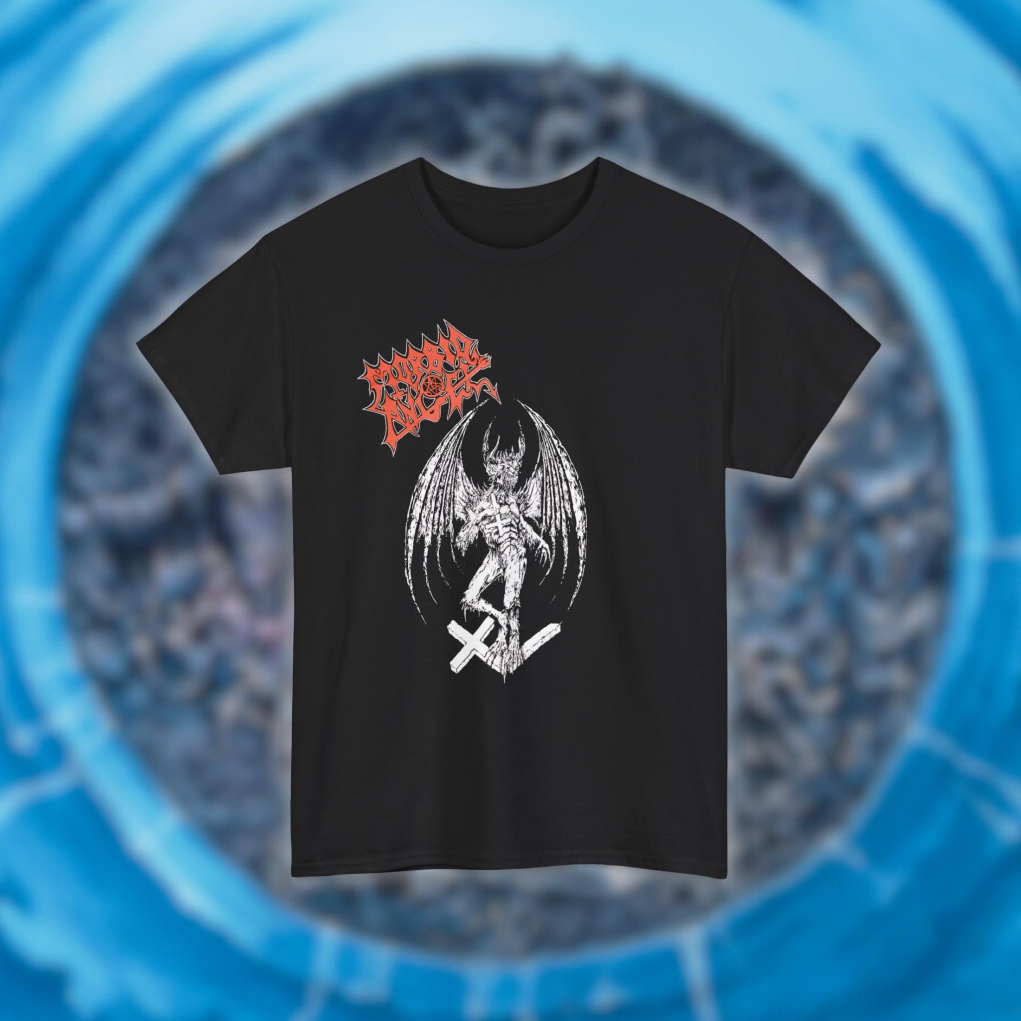 Morbid Angel - Your God is Dead | Gildan Heavy Cotton Tee | Size 