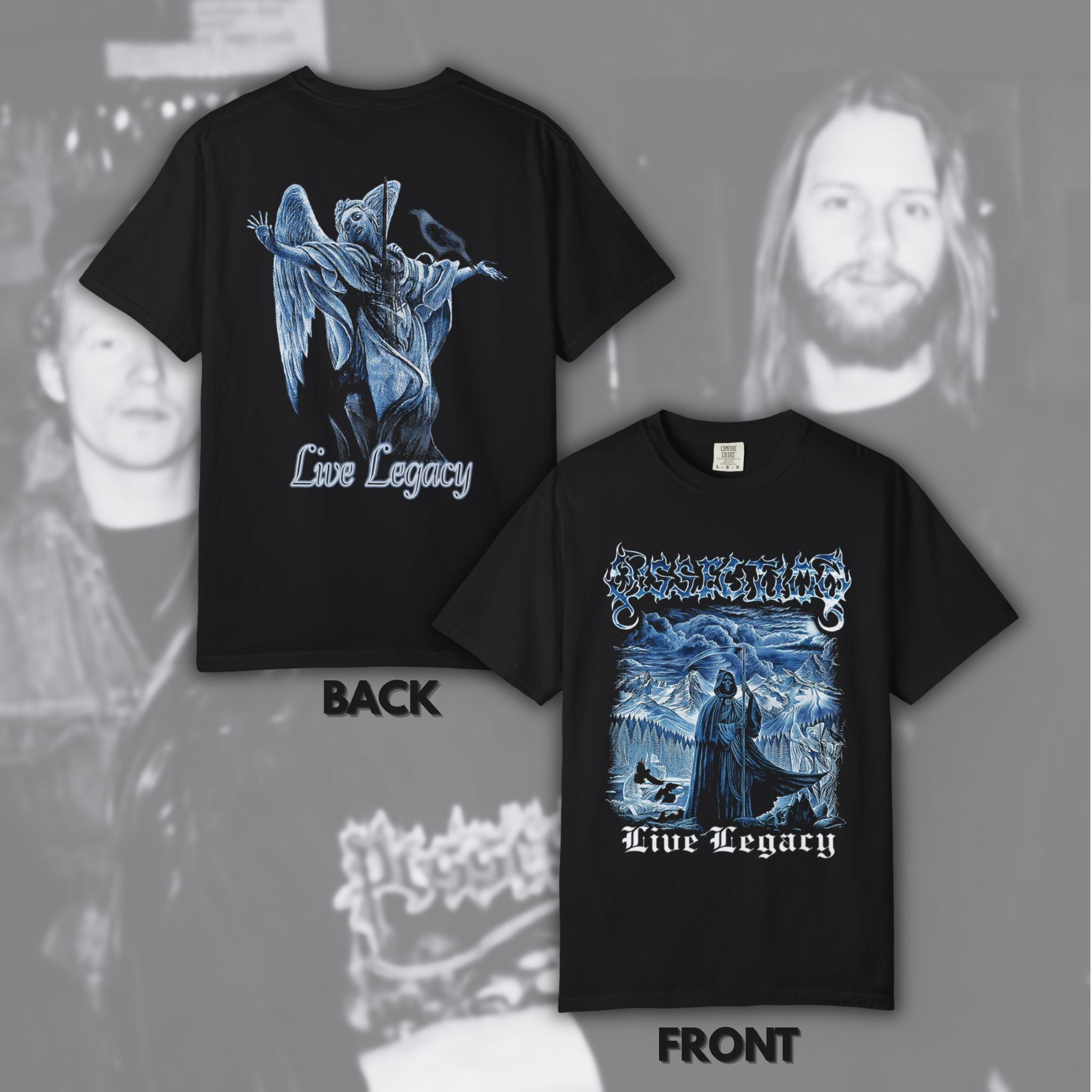 Dissection - Live Legacy | Size- S, M, L, XL, 2-4 XL - Etsy