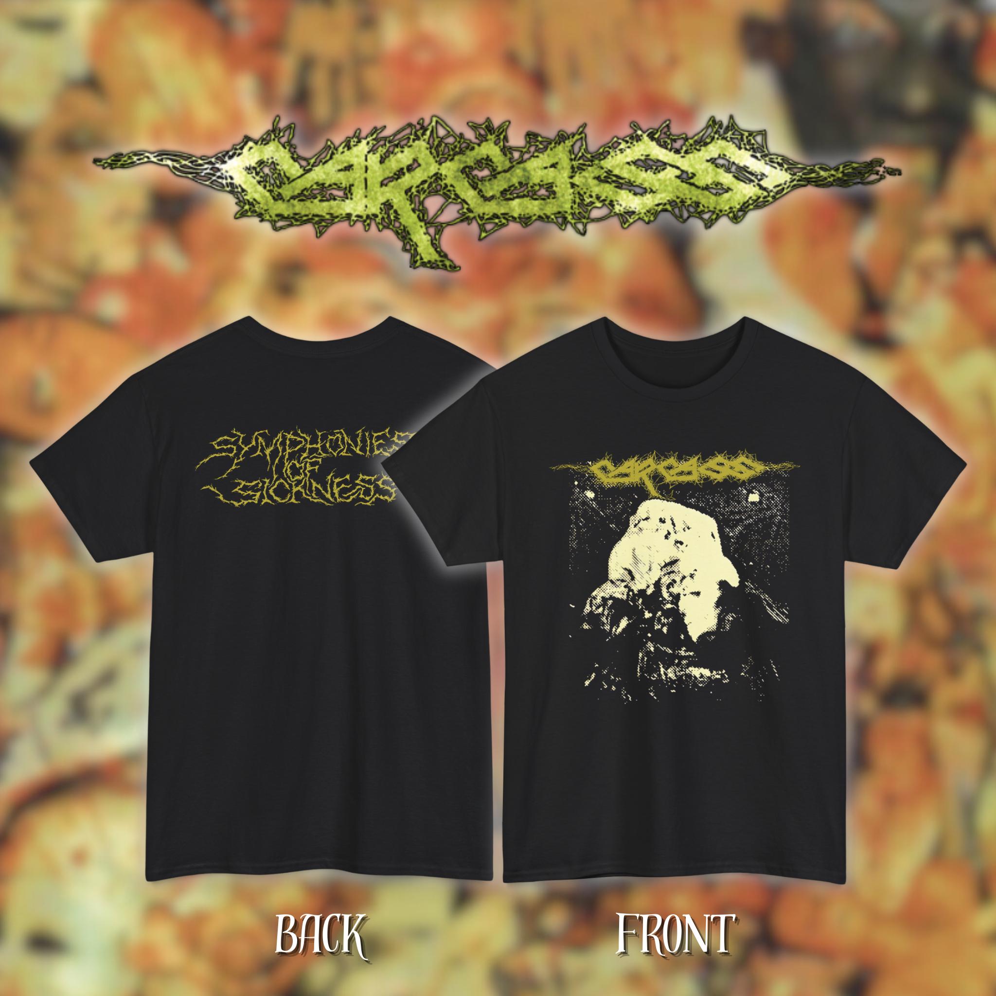 Carcass - Symphonies of Sickness | Gildan Heavy Cotton Tee | Size