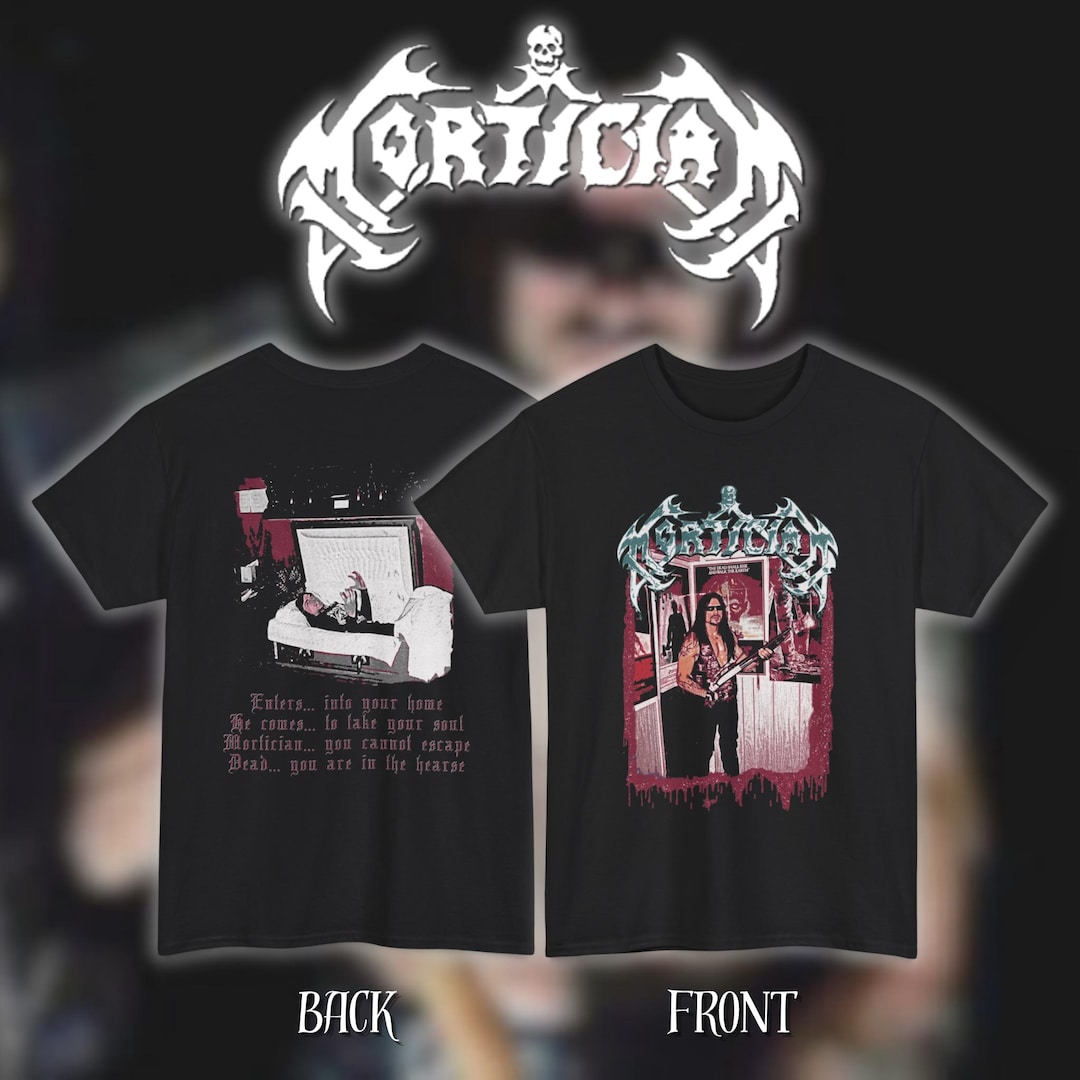 Vintage モリンフェンTシャツ　mtg Shirt XL Morinfen Mortician - Will Rahmer | Heavy Cotton Unisex Band Tee | Size- S