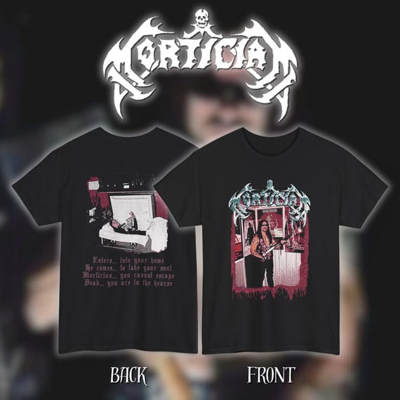 Mortician - Will Rahmer | Heavy Cotton Unisex Band Tee | Size- S