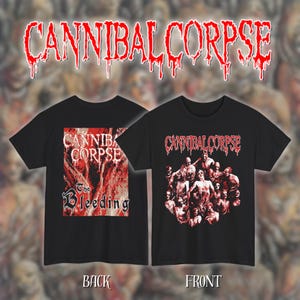 Cannibal Corpse - The Bleeding | Heavy Cotton Unisex Band Tee | Size- S, M, L, XL, 2-3 XL