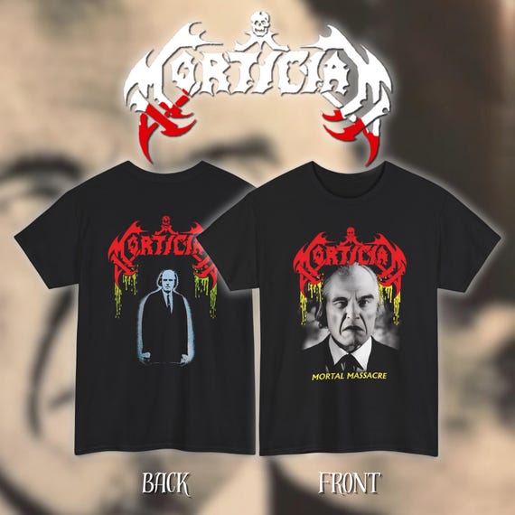 Mortician - Mortal Massacre | Gildan Heavy Cotton Tee | Size- S, M