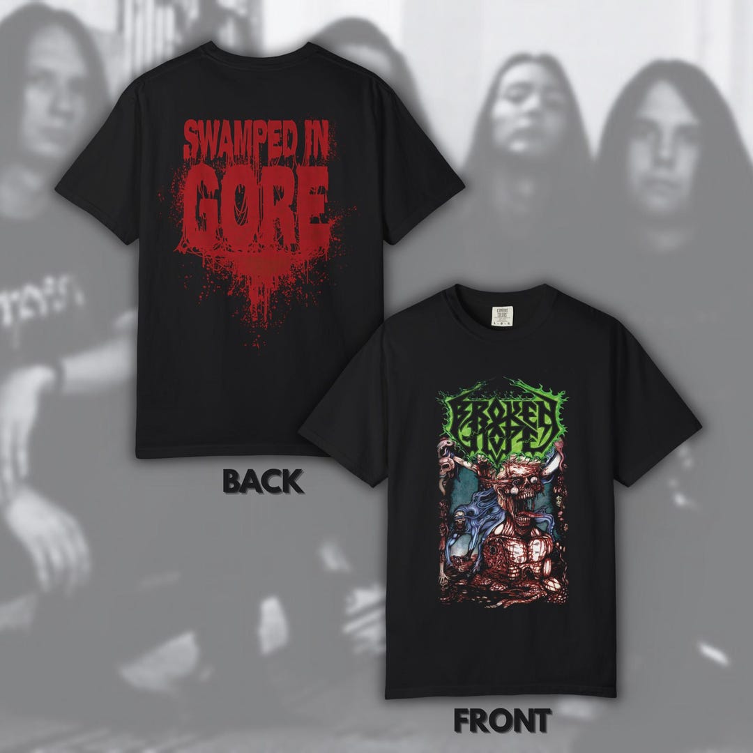 Broken Hope - Swamped in Gore 2 | Size- S, M, L, XL, 2-4 XL - Etsy